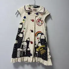 BOO HOMES 刺繍リボンレースワンピース