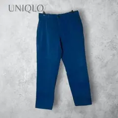 【UNIQLO ユニクロ】　イージーパンツ　ネイビー　M 洗える　通年　メンズのサムネイル