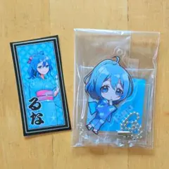 【 カラフルピーチ るな 】 アクリルスタンド ・ 千社札ステッカー