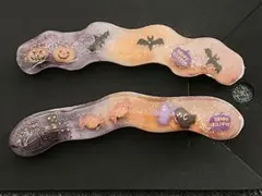 HALLOWEEN　ヘアクリップ２本セット