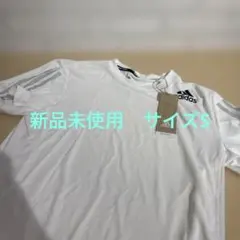 新品未使用　サイズS adidas HEAT.RDY メンズ Tシャツ ホワイトのサムネイル