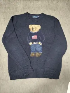 Polo Ralph Lauren ポロベアセーター S ネイビー
