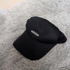 adidas ブラック メッシュキャップ