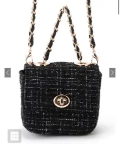 希少 CHANELシャネルノベルティ ツイードバケットバッグ ショルダーバッグ 早い者勝ち シャネル ノベルティ ショルダーバッグ ツイード VIP