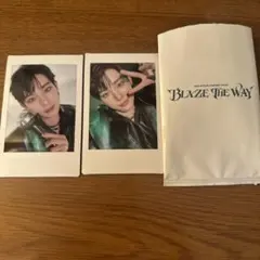 &TEAM HARUA BLAZE THE WAY インスタントフォト2枚セット