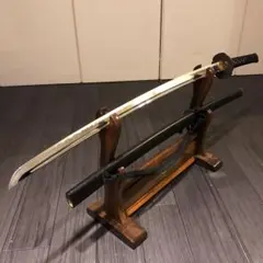 特注 居合刀 超薄刃 真剣樋 金 象嵌 最高級 模造刀 脇差 刀剣 日本刀