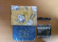 スヌーピー ブランケット＆ランチバッグセット等ノベルティセット