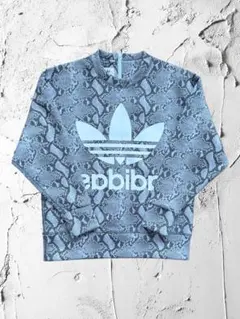adidas hyke パイソン クルーネック トレーナー