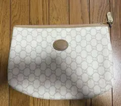 GUCCI Plus グッチプラス 大型ポーチ ヴィンテージ GG柄