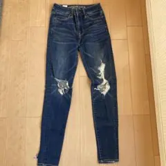 AMERICAN EAGLE スキニーデニム 0号のサムネイル