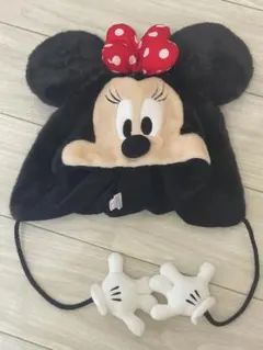 ミニーマウス ファー帽子