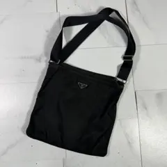 PRADA プラダ ナイロン ショルダーバッグ サコッシュ 三角ロゴ
