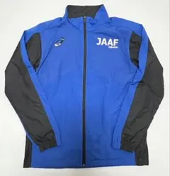 アシックス asics 陸上 ナイロンジャケット JAAF 大阪 代表 M
