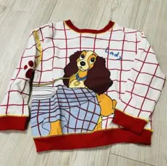 バースデイ　トップス　トレーナー　わんわん物語　ディズニー　110