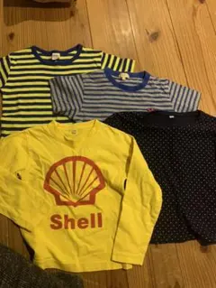 130cm KIDS 春物Ｔシャツ　ロンＴまとめ