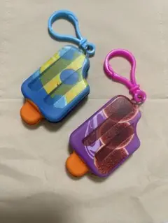 アイスのキーホルダー2個