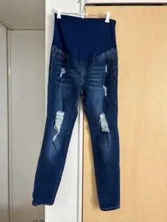 マタニティ　スキニージーンズ