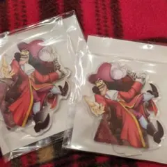フック船長 アクリルスタンド 2個セット