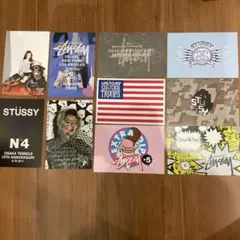 stussy ポストカード　と　封筒