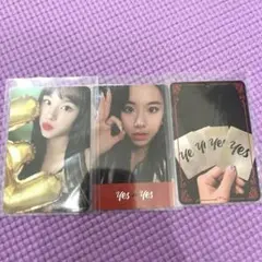 TWICE yes or yes トレカ　チェヨン