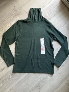 ユニクロ 【 M 】 レディース ヒートテックフリースタートルネックT