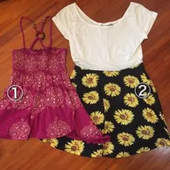 ALL 500円 ワンピース ショートパンツ Tシャツ