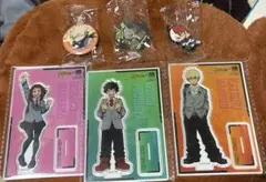 お買い得まとめ売り　僕のヒーローアカデミア　くら寿司コラボグッズ6点セット