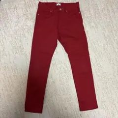 y*n様 レディース スキニーパンツ Sサイズ レッド