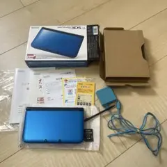 美品　ニンテンドー3DS LL 青 本体　箱　タッチペン　SDカード　充電器付き