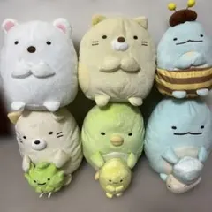 すみっコぐらし ぬいぐるみ 中サイズ 6個 まとめ売り