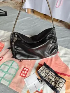ジョゼムーン タグ ORBIT BELT BAG ノベルティ 黒 Y2K 肩掛け - メルカリ