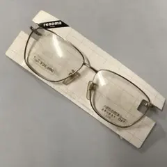 ◯ 未使用保管品　renoma メガネフレーム　25-951 □57