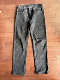 90's Levi's 501 先染めブラックデニム made in USAのサムネイル