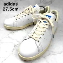 【入手困難】adidas アディダス ホワイト レザー スニーカー 27.5