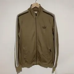 Adidas トラックジャケット タホ湖刺繍 レア トレフォイル 古着 ブラウン