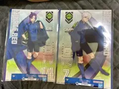 ブルーロック 一番くじ クリアポスター 凪誠士郎 御影玲王