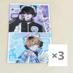 ダメ男の椎名先輩とヤバ男の佐々木くん ポストカード