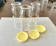 Pigeon 哺乳瓶 3本セット ガラス製