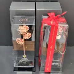 Gold Prestige ピンクゴールドローズ ギフト箱 2個 MH227