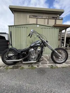 シャドウ400 ストレッチタンク ガレージT&F ニューロッドカスタム FRP