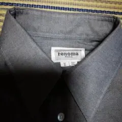 renoma グレー 長袖シャツ IZUTSUYAオーダーメイド