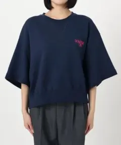 OUTDOOR PRODUCTSハーフスリーブスウェット ネイビーのサムネイル