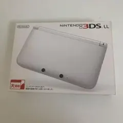 【空箱】任天堂 ニンテンドー3DSLLホワイト　空箱