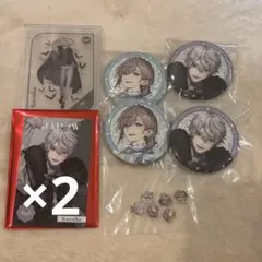 叶 葛葉 にじさんじ 8th 缶バッジ アクリルパーツ クリア カード 特典