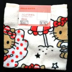 サンリオ　ハローキティ　日焼け　ハンドタオル　２枚組