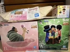 未開封 ワンピース 一番くじ A賞 B賞 E賞エース&サボ&ルフィ その他おまけ