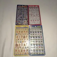 ＊ボンボンドロップシール ミニ＊4種セット＊ディズニー シール＊