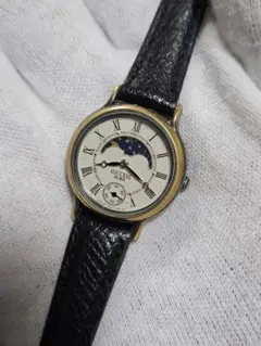 アルバ　セイコー　ムーンフェイズ　SUCCESS　VINTAGE　デッドストック 良品□稼働 セイコー サクセス ヴィンテージ ムーンフェイズ