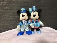 ぬいぐるみバッジ ミッキー ミニー クリスタルウィッシュジャーニー