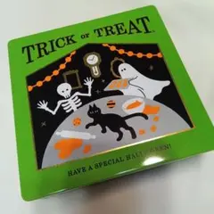 Morozoff モロゾフ ハロウィン空き缶